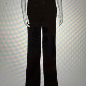 Theory Black Tailored Wool Pants